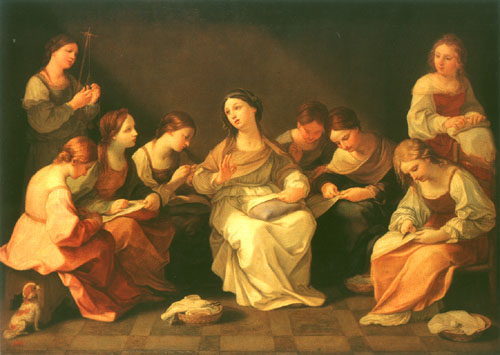 The youth of the virgin Maria a Guido Reni