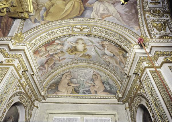 Rome, Cappella del Annunziata / Frescoes a Guido Reni