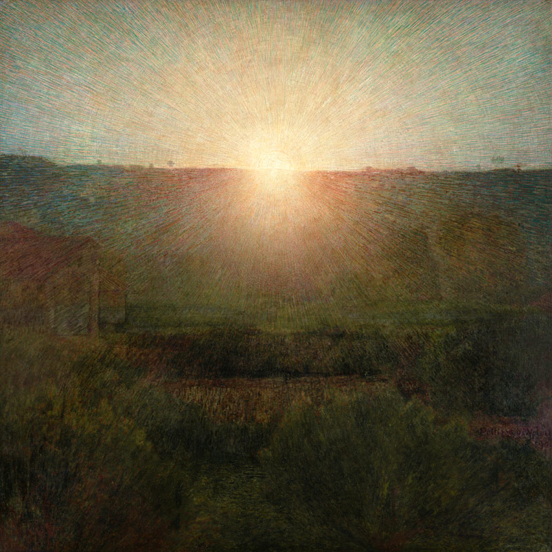 The Sun (Rising Sun) 1904 a Giuseppe Pellizza da Volpedo