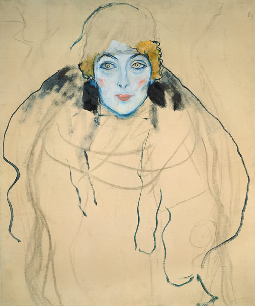 Testa di Donna a Gustav Klimt