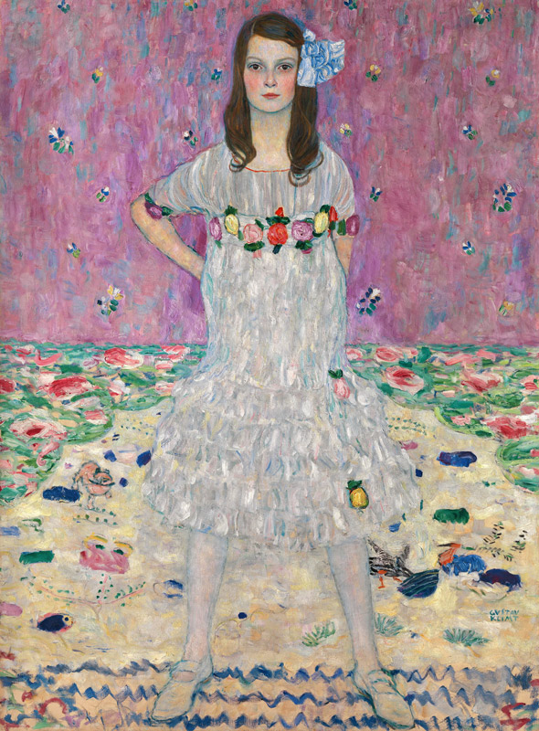 Ritratto di  Mäda Primavesi a Gustav Klimt