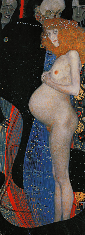 Die Hoffnung I a Gustav Klimt