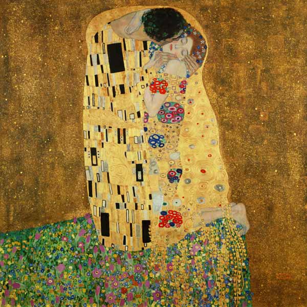 Il bacio a Gustav Klimt