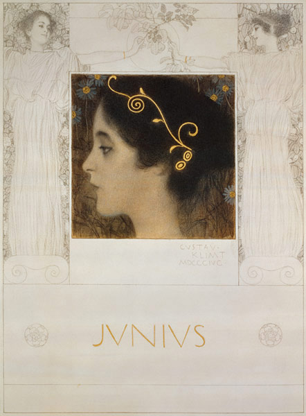 Allegoria Junius a Gustav Klimt