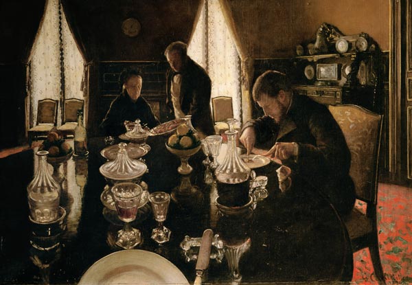 Dinner a Gustave Caillebotte
