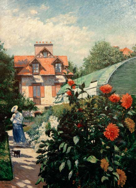 Le jardin a Gustave Caillebotte