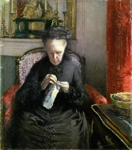 Madame Martial Caillebotte a Gustave Caillebotte