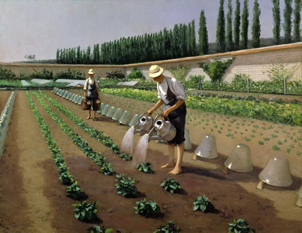The Gardeners a Gustave Caillebotte