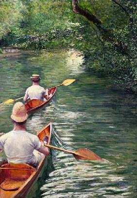 Le canoe, 1878 (olio su tela)