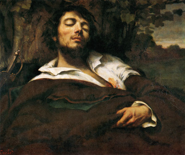 auto-ritratto, l'uomo ferito a Gustave Courbet