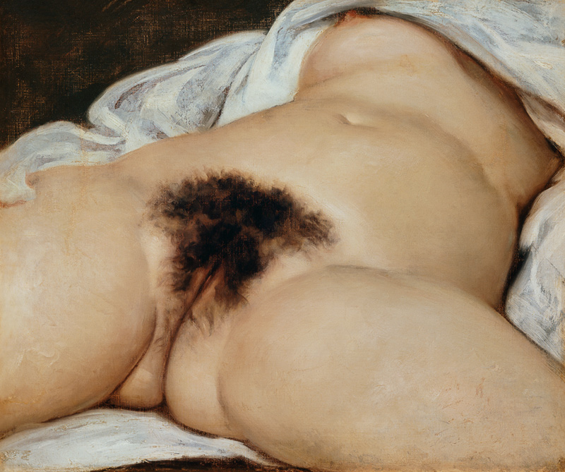L'origine del mondo a Gustave Courbet