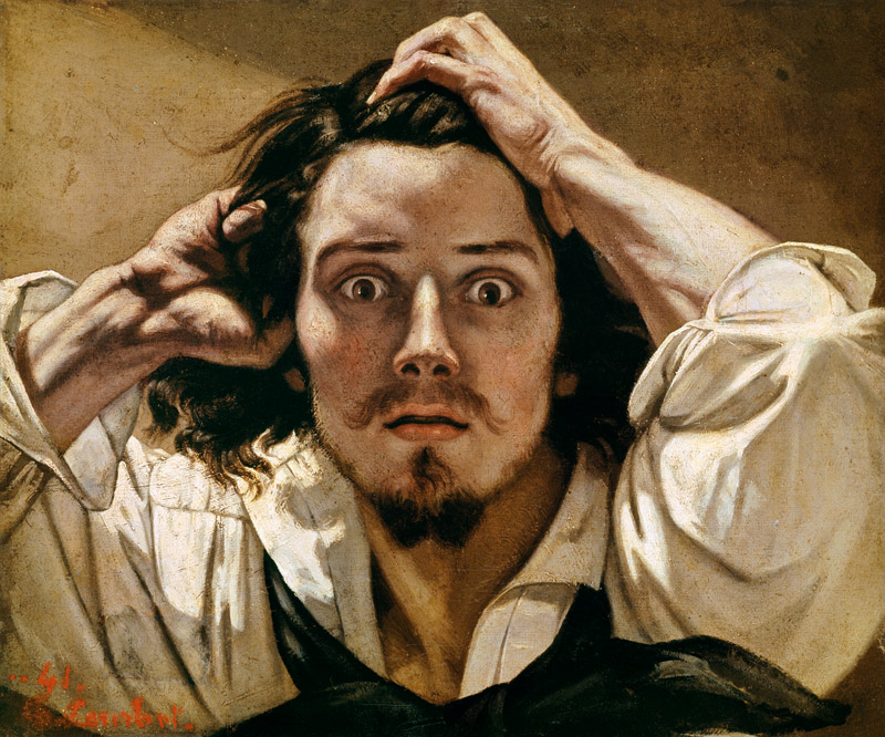  Autoritratto - Il disperato a Gustave Courbet