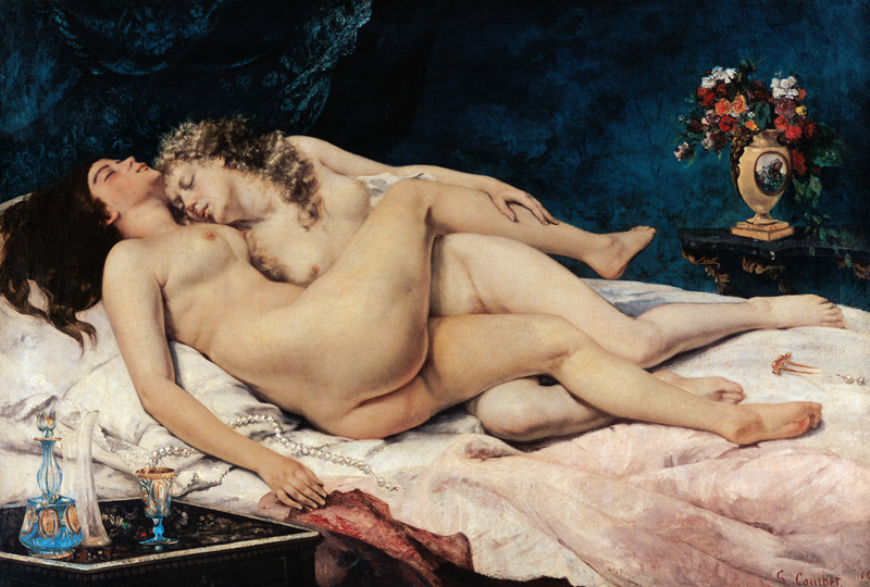 Courbet, Le sommeil a Gustave Courbet