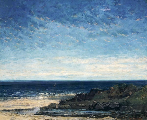 Il mare a Gustave Courbet