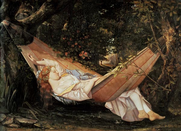 The Hammock a Gustave Courbet