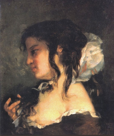 Thoughtful a Gustave Courbet