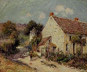 Countryside into his et Oise a Gustave Loiseau