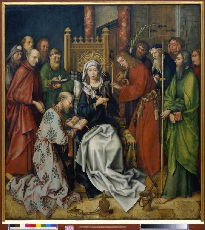 Death of Mariae a Hans Holbein il vecchio