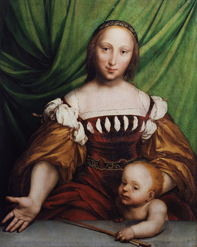 Venus and Amor - Hans Holbein d.J.