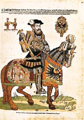 Ritratto equestre di Carlo V(1500-58)
