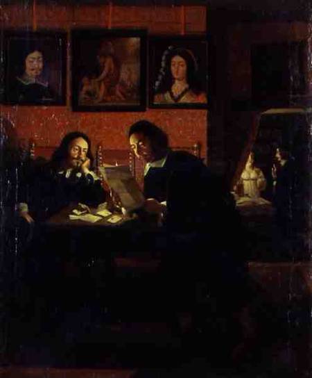 Two Men in a Studio a Heimbach Wolfgang