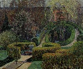 Spring garden (Barkenhoff) a Heinrich Vogeler