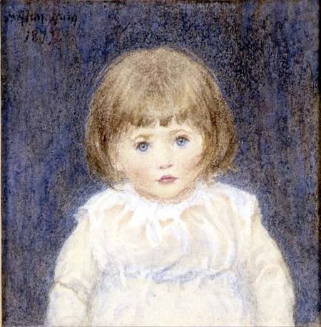 One Year Old a Helen Allingham