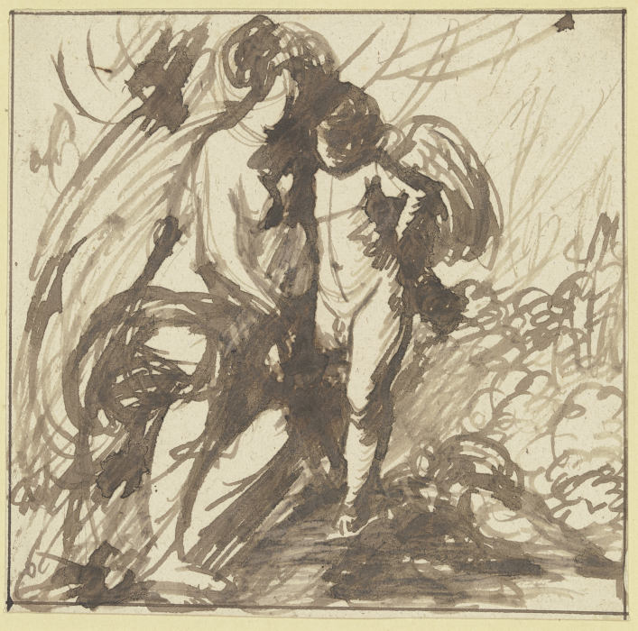 Venus and Cupid a Hendrik Goudt