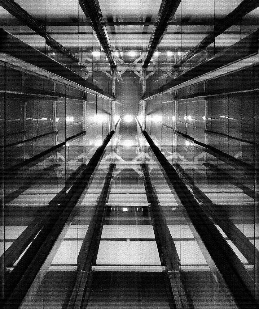 elevator shaft Casa Confetti a Henk Van Maastricht