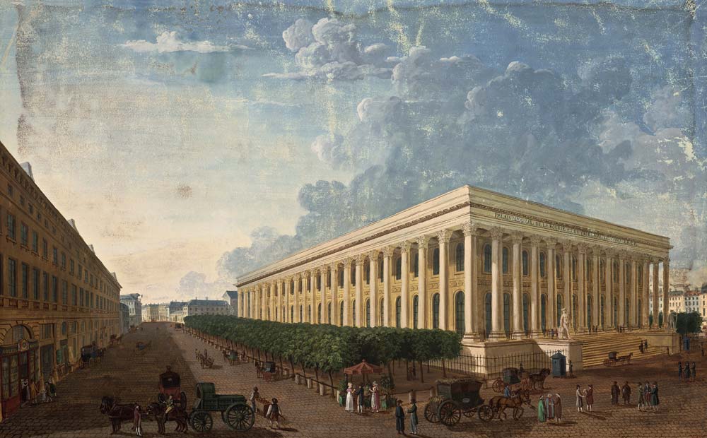 The Palais de la Bourse a Henri Courvoisier-Voisin