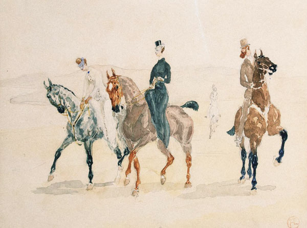 Riders a Henri de Toulouse-Lautrec