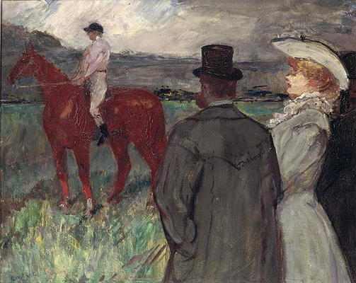 At the Racecourse, 1899 (oil on canvas) a Henri de Toulouse-Lautrec