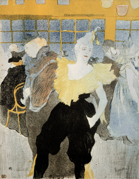 Clownesse Cha-u-kao a Henri de Toulouse-Lautrec