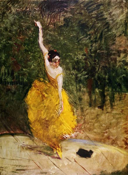 Spanish Dancer a Henri de Toulouse-Lautrec