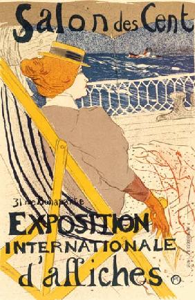 Manifesto pubblicitario dell'"Exposition Internationale d''Affiches", Parigi, 1896 ca.