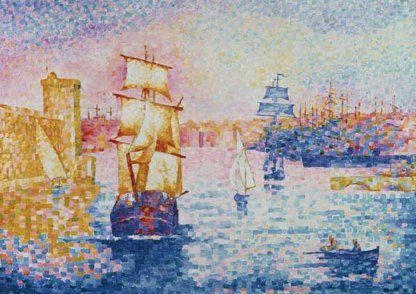The Port of Marseilles a Henri-Edmond Cross