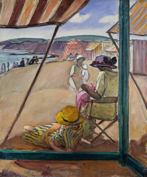 Saint-Gildas Point, 1922 (oil on canvas) a Henri Lebasque