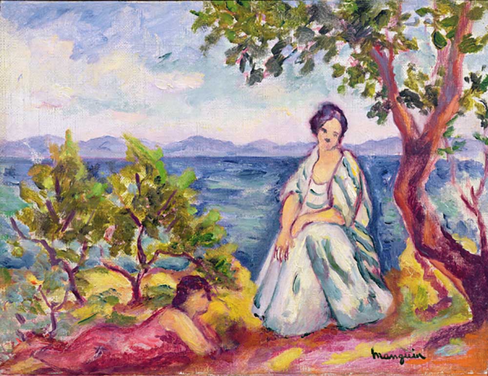 Two Figures Beside the Water, 1908 a Henri Manguin