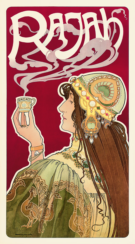 Rajah Coffee (Poster) a Henri Privat-Livemont