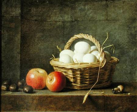 The Basket of Eggs a Henri Roland de la Porte