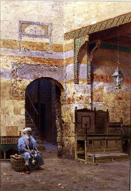 An Interior, Cairo a Henry Sutton Palmer