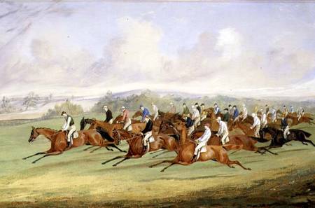 The Start of the Derby a Henry Thomas Alken