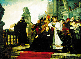 Confirmation of the privileges of the nobility by Sigismund I. of Poland a Henryk Hipolit Rodakowski