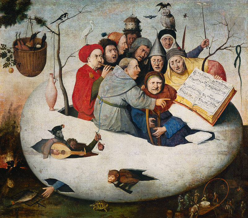 The Concert in the Egg a Hieronymus Bosch