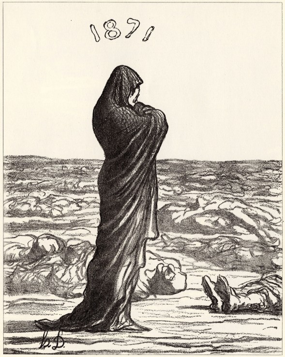 1871 a Honoré Daumier