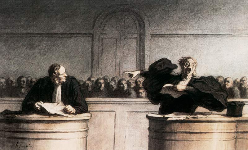 Una causa famosa a Honoré Daumier