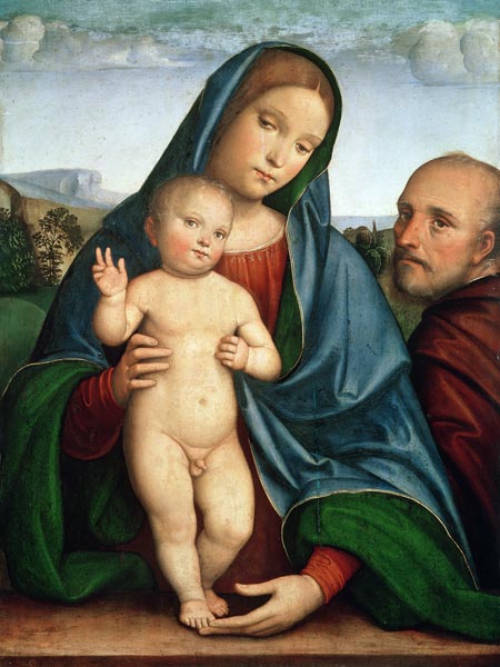 Holy Family (panel) a Il Francia