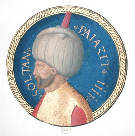 Sultan Bayezid I (1357-1403) a Scuola pittorica italiana