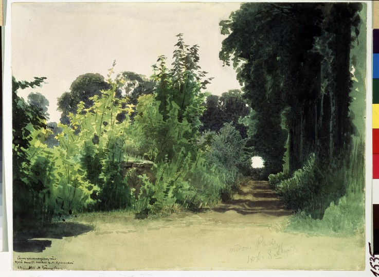 In the Grove of Medon near Paris a Iwan Nikolajewitsch Kramskoi