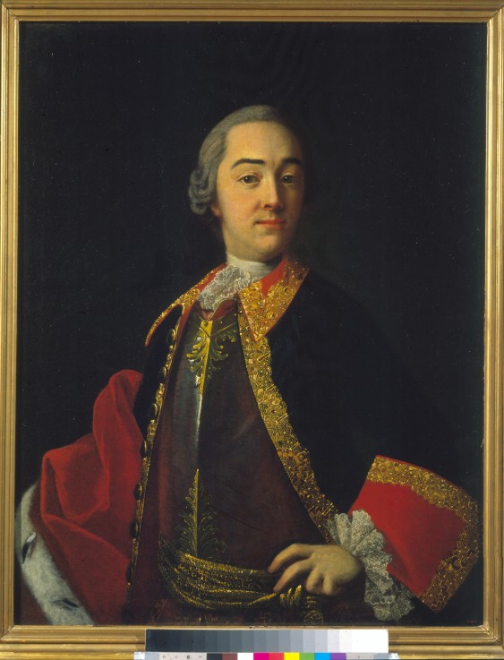 Portrait of Prince Ivan Ivanovich Lobanov-Rostovsky (1731-1791) a Iwan Petrowitsch Argunow